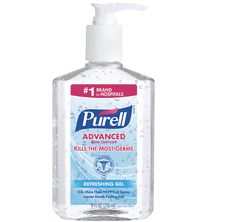 PURELLÂ® Hand Sanitizer - 8 oz. 12 PER CASE