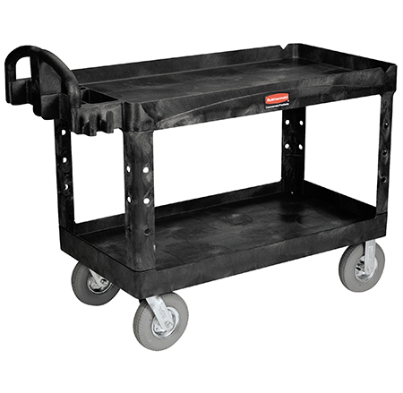 RubbermaidÂ® Utility Cart with Pneumatic Wheels - 54 x 25 x 37