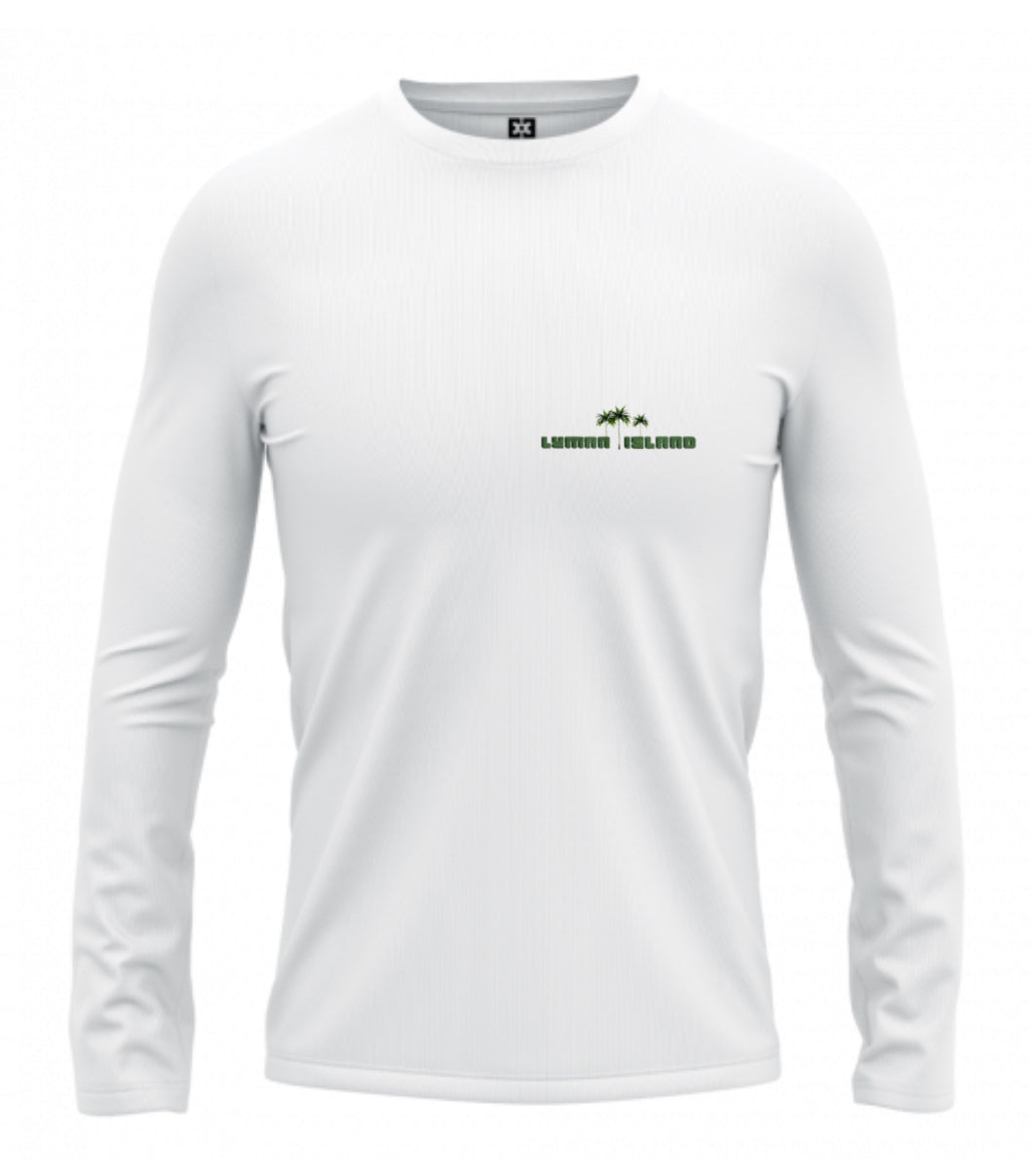 Lyman Island’s Long Sleeve UPF 50+ Sun Protection Performance Outdoor / Fishing Shirt with UV Protection (Merch)