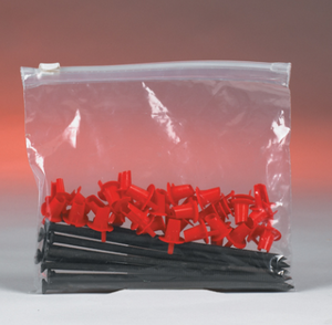 8 x 10" - 3 Mil Slide Seal Reclosable Poly Bags 100 PER CASE