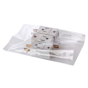 8X10X003 Auto Style 750/R Clear Pre-Opened Bags 3 mil