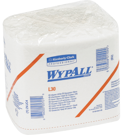 Kimberly ClarkÂ® WypALLÂ® L30 Economy 1/4 Fold Wipers Bulk Pack 12 PER CASE