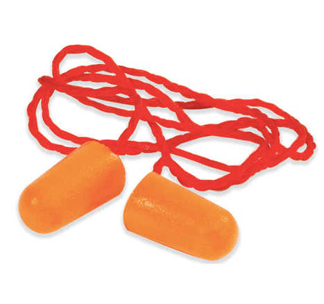 3M 1110 Foam Earplugs - Corded 500 PER CASE