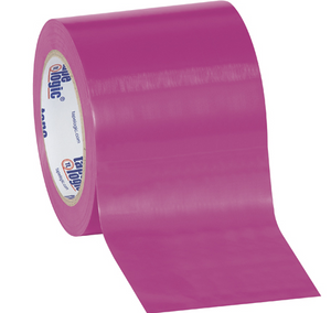 4" x 36 yds. Purple Tape LogicÂ® Solid Vinyl Safety Tape 12 PER CASE