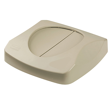 RubbermaidÂ® Hands-Free Trash Can Lid - 23 Gallon, Beige 1 EACH