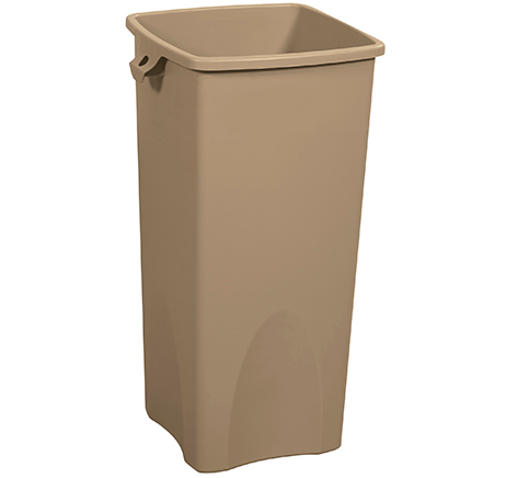 RubbermaidÂ® Hands-Free Trash Can - 23 Gallon, Beige 1 EACH