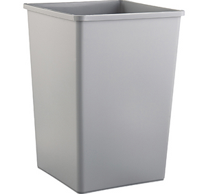 RubbermaidÂ® Hands-Free Trash Can - 35 Gallon, Gray 1 EACH