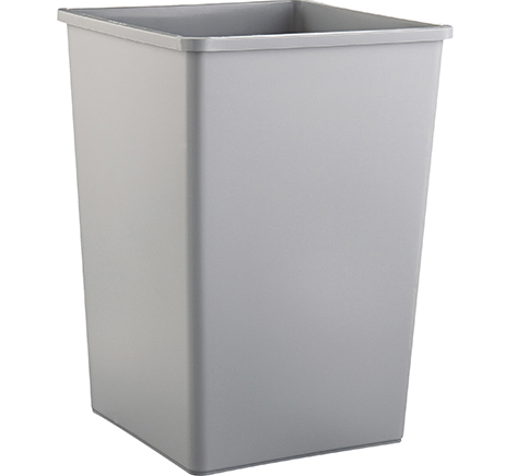 RubbermaidÂ® Hands-Free Trash Can - 35 Gallon, Gray 1 EACH