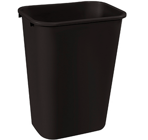 RubbermaidÂ® Office Trash Can - 7 Gallon, Black 1 EACH