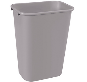 RubbermaidÂ® Office Trash Can - 7 Gallon, Gray 1 EACH