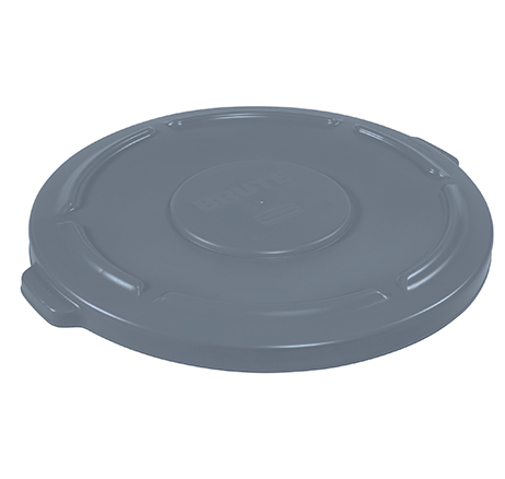 RubbermaidÂ® BruteÂ® Flat Trash Can Lid - 20 Gallon, Gray 1 EACH