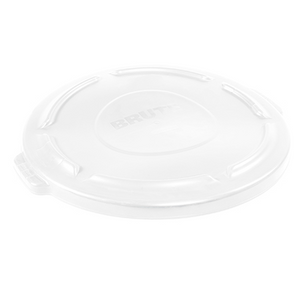 RubbermaidÂ® BruteÂ® Flat Trash Can Lid - 20 Gallon, White 1 EACH