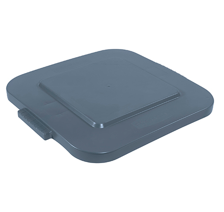 RubbermaidÂ® BruteÂ® Square Trash Can Flat Lid - 40 Gallon, Gray 1 EACH