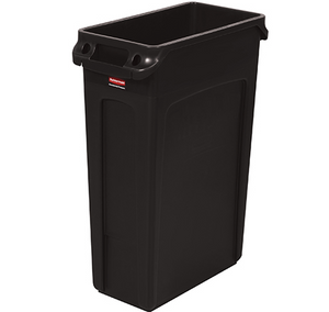 RubbermaidÂ® Slim JimÂ® Trash Can - 23 Gallon, Black 1 EACH