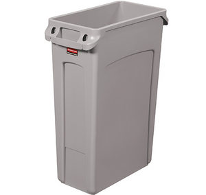 RubbermaidÂ® Slim JimÂ® Trash Can - 23 Gallon, Gray 1 EACH