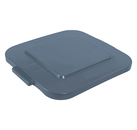 RubbermaidÂ® BruteÂ® Square Trash Can - 40 Gallon, Gray 1 EACH