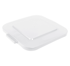 RubbermaidÂ® BruteÂ® Square Trash Can - 40 Gallon, White 1 EACH
