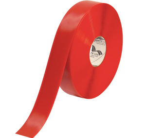2" x 100' Red Mighty Lineâ„¢ Deluxe Safety Tape 1 PER CASE