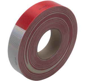 2" x 150' Red/White 3Mâ„¢ 983 Reflective Tape 1 PER CASE