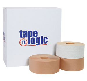 3" x 450' White Tape LogicÂ® #7700 Reinforced Water Activated Tape 10 PER CASE