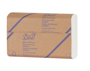 ScottÂ® SurpassÂ® White Multi-Fold Towels 20 PER CASE