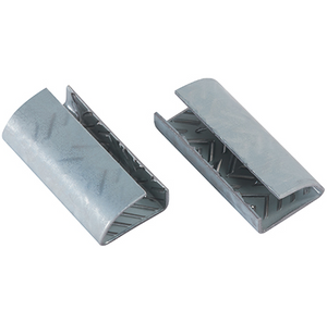 5/8" Serrated Open/Snap On Polyester Strapping Seals 1000 PER CASE