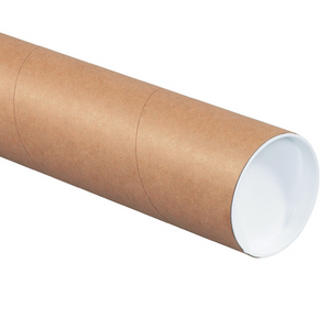 3 x 72" Kraft Heavy-Duty Tubes with Caps 15 PER CASE