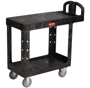 RubbermaidÂ® Flat Shelf Utility Cart - 38 x 19 x 33" 1 EACH