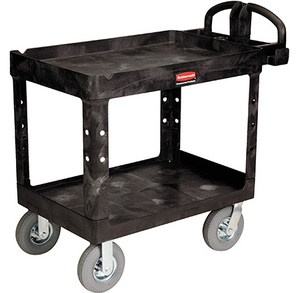 RubbermaidÂ® Utility Cart with Pneumatic Wheels - 44 x 25 x 37" 1 EACH