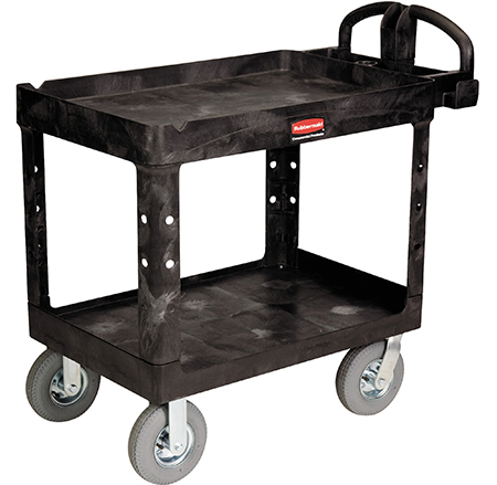 RubbermaidÂ® Utility Cart with Pneumatic Wheels - 44 x 25 x 37
