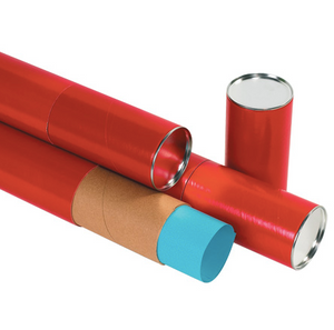 3 x 24" Red Premium Telescoping Tubes 24 PER CASE