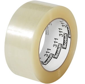 2" x 110 yds. Clear 3Mâ„¢ 311+ Carton Sealing Tape 36 PER CASE