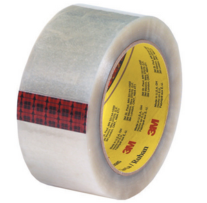 2" x 55 yds. Clear 3Mâ„¢ 313 Carton Sealing Tape 36 PER CASE