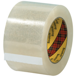 3" x 55 yds. Clear 3Mâ„¢ 313 Carton Sealing Tape 24 PER CASE