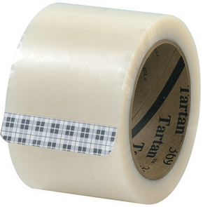 3" x 110 yds. Clear (6 Pack) 3Mâ„¢ 369 Carton Sealing Tape 6 PER CASE