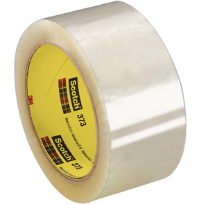 2" x 110 yds. Clear (6 Pack) 3Mâ„¢ 373 Carton Sealing Tape 6 PER CASE