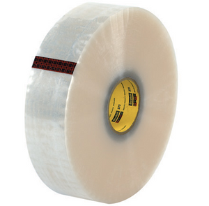 3" x 1000 yds. Clear 3M 375 Carton Sealing Tape 4 PER CASE