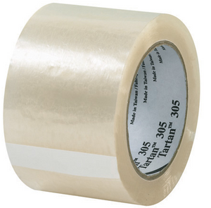 3" x 110 yds. Clear (6 Pack) 3Mâ„¢ 305 Carton Sealing Tape 6 PER CASE