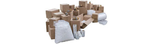 3 x 5" - 2 Mil White Block Reclosable Poly Bags 1000 PER CASE