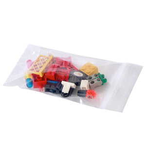 6X8 50/CTN Clear Bubble Reclosable Bags